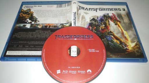 Zdjęcie oferty: TRANSFORMERS 3 Blu-ray polski lektor i napisy