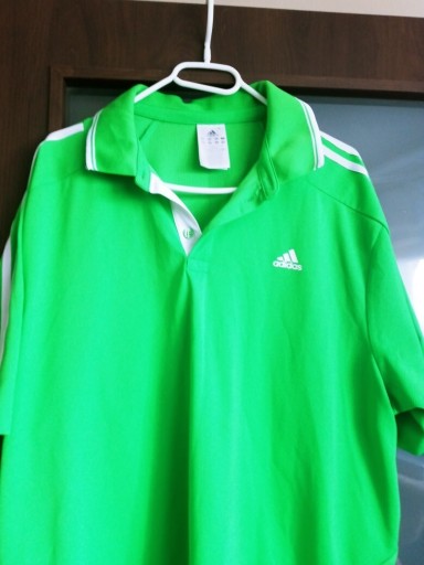 Zdjęcie oferty: Koszulka meska zielona XL Adidas clima cool