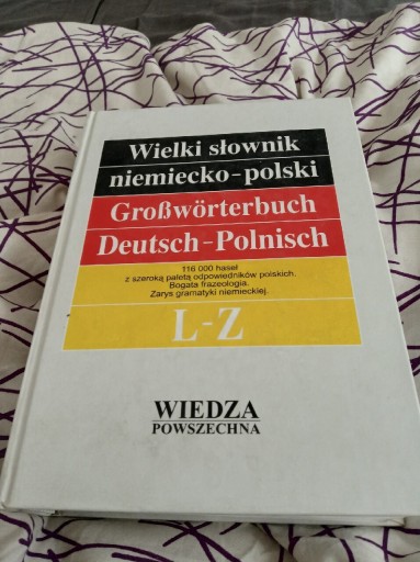 Zdjęcie oferty: Słownik niemiecko polski L-Z