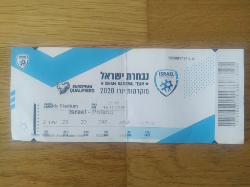 Zdjęcie oferty: IZRAEL - POLSKA 2019