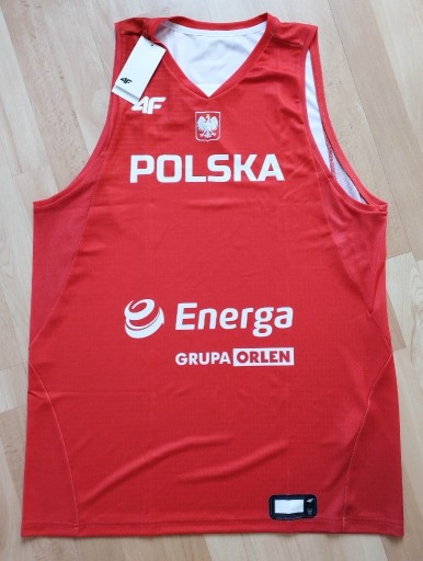 Zdjęcie oferty: Koszulka reprezentacji Polski w koszykówc, 4F, XXL