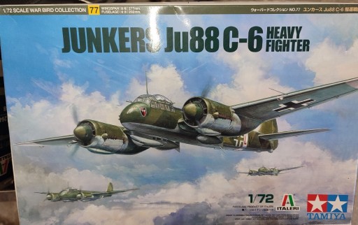 Zdjęcie oferty: Junkers Ju 88 C-6 Heavy Fighter TAMIYA 1/72