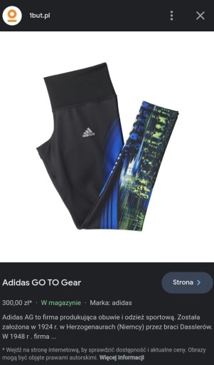 Zdjęcie oferty: leginsy  Adidas Climalite Techfit neonowe, j.nowe