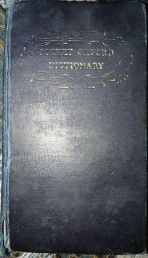 Zdjęcie oferty: Pocket Oxford dictionary of current english 1939
