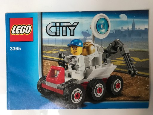 Zdjęcie oferty: LEGO 3365 City Łazik księżycowy