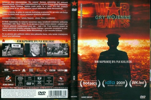 Zdjęcie oferty: WAR GAMES - GRY WOJENNE prawdziwa historia! 1x DVD