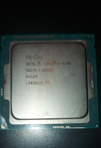 Zdjęcie oferty: Procesor intel core i3