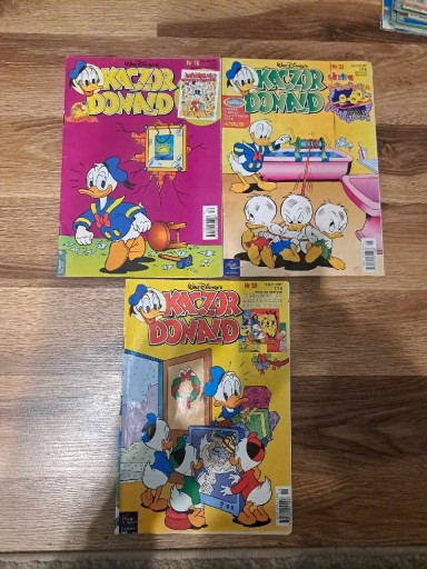 Zdjęcie oferty: Kaczor Donald nr 18 33 i 39 1997 rok