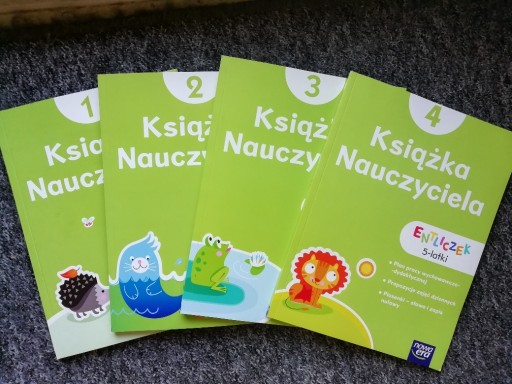 Zdjęcie oferty: ENTLICZEK 5-LATKI Książka nauczyciela 1-4