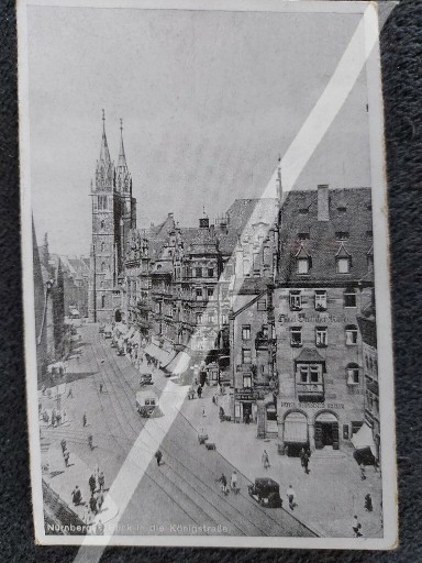 Zdjęcie oferty: Nurnberg konigstrasse 1910 r