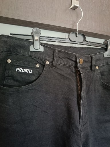 Zdjęcie oferty: Spodnie Męskie Prosto Jeans Baggy Czarne W30L30