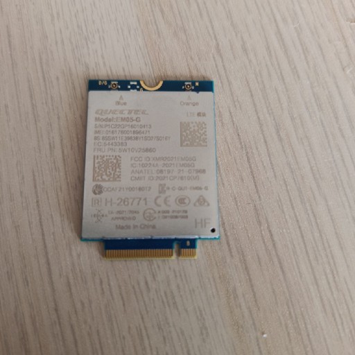 Zdjęcie oferty: Modem GSM Lenovo Quectel EM05-G WWAN LTE