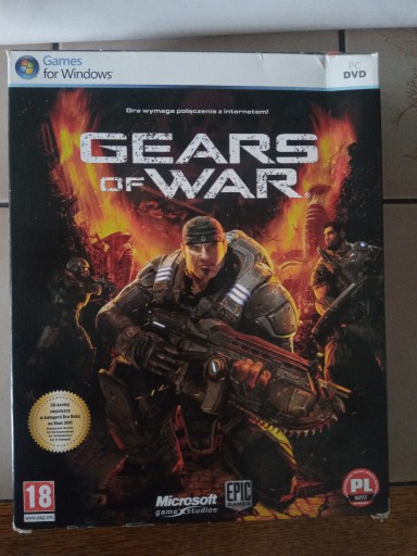 Zdjęcie oferty: Gears of War PC BIG BOX Unikat Kolekcjonerski.