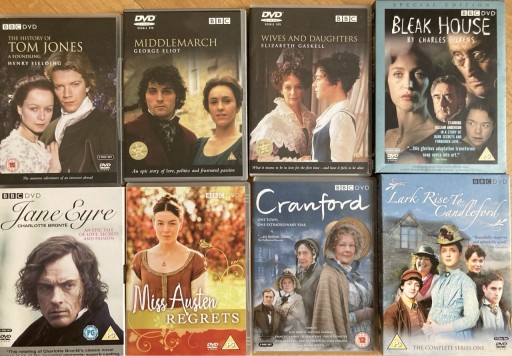 Zdjęcie oferty: Jane Eyre | Bleak House i inne | 8 DVD [ENG]