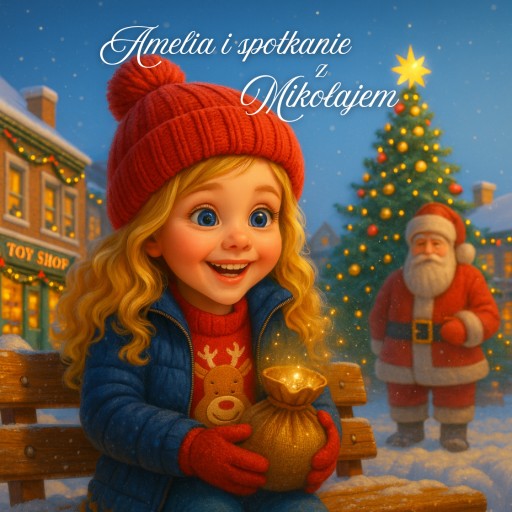 Zdjęcie oferty: Książeczka personalizowana "[imię Twojego dziecka] spotkanie z Mikołajem"