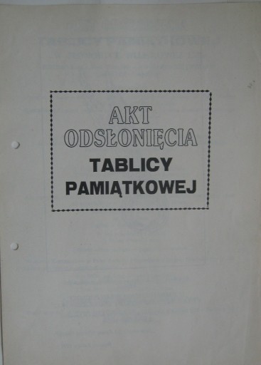 Zdjęcie oferty: Bielsko Biała 1991 tablica pamiątkowa walk 1939-45