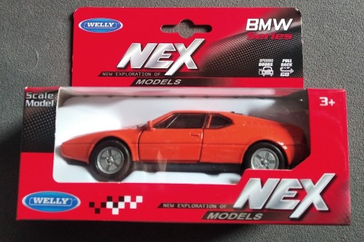 Zdjęcie oferty: WELLY   .  BMW  M1  .  autko resorówka