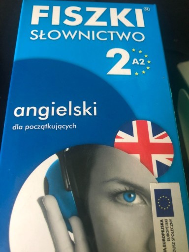 Zdjęcie oferty: FISZKI Słownictwo A2 Angielski dla początkujących