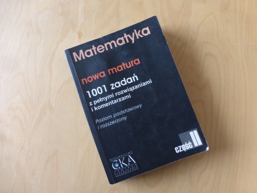 Zdjęcie oferty: Matematyka nowa matura cz 2 R.Bartłomiejczyk