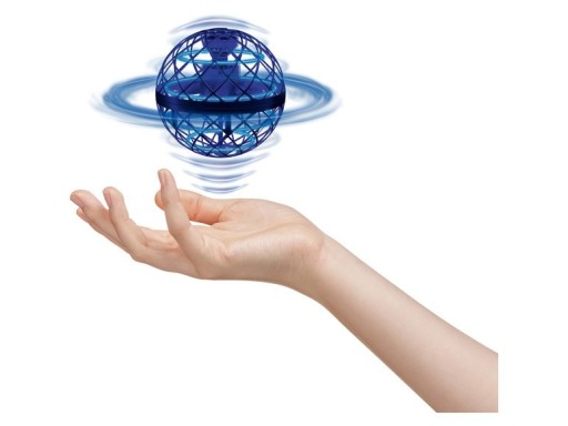 Zdjęcie oferty: Latająca kula świecąca sterowana ręką  niebieski