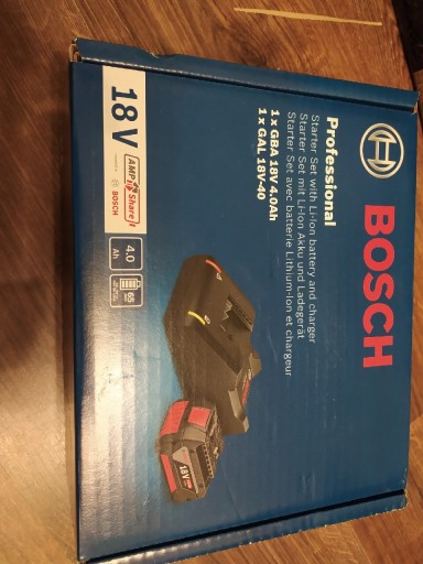 Zdjęcie oferty: Bosch professional starter set Aku i ładowarka