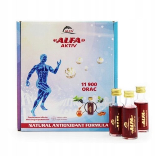 Zdjęcie oferty: Alfa Aktiv Natural Antioxidant Formula 30 X 20 ml