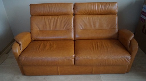Zdjęcie oferty: Sofa skórzana z funkcja spania