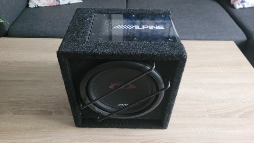 Subwoofer Alpine SBG-844BR Da 8'' - 400W Massimi, Cassa Bass Reflex Con Luce Blu - Foto 4