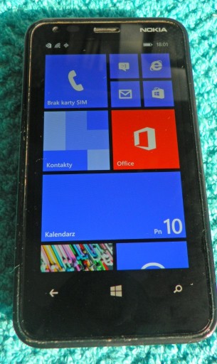 Zdjęcie oferty: Smartfon Nokia Lumia 620 0,5/8 GB czarny