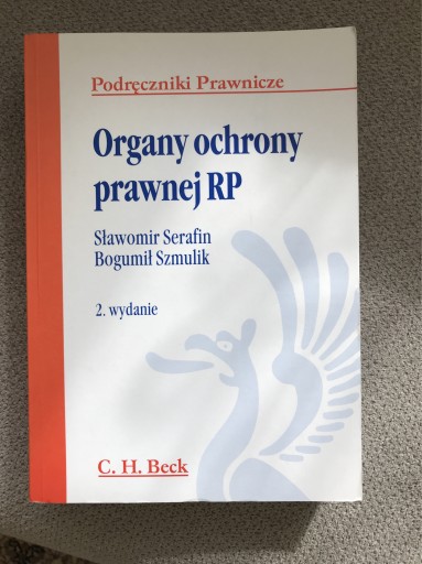 Zdjęcie oferty: Organy ochrony prawnej RP 2010 Serafin Szmulik