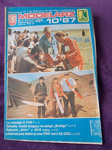 Zdjęcie oferty: Czasopismo Modelarz 10/1987