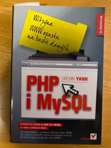 Zdjęcie oferty: PHP i MySQL. Witryna WWW oparta na bazie danych.