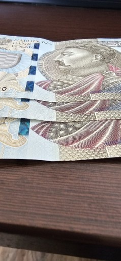 Zdjęcie oferty: Banknoty 500 - trzy kolejne numery