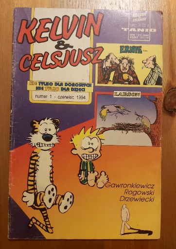 Zdjęcie oferty: KELVIN & CELSJUSZ numer 1 czerwiec 1994