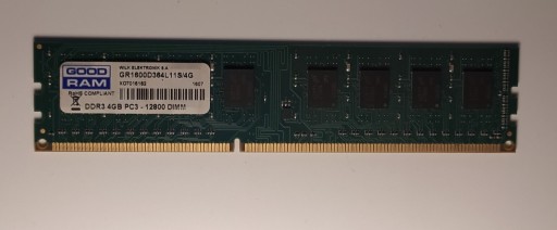 Zdjęcie oferty: Pamięć RAM 4GB DDR3 GOODRAM 