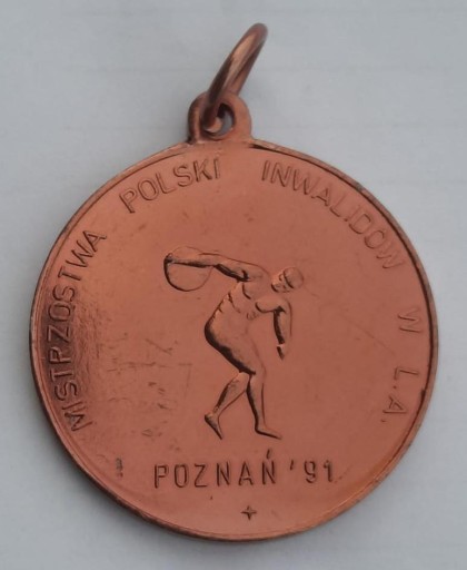 Zdjęcie oferty: Brązowy medal - POZNAŃ 1991