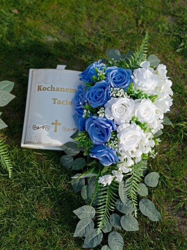 Zdjęcie oferty: Księga xl stroik kompozycja na cmentarz dzień ojca
