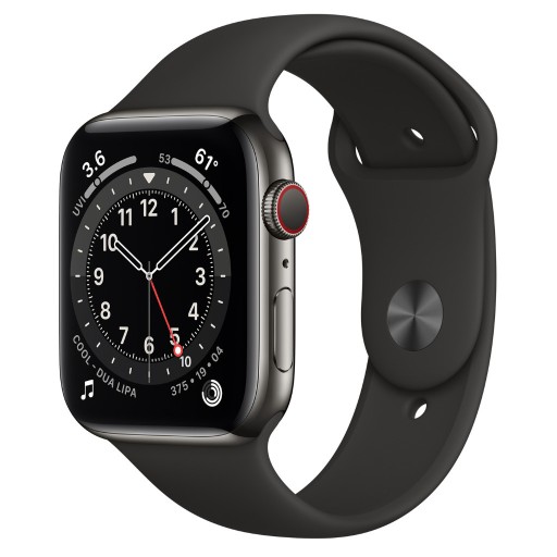 Zdjęcie oferty: Apple Watch 6 44mm Stainless Black