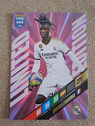 Zdjęcie oferty: LIMITED EDITION - FIFA 365 2024 EDUARDO CAMAVINGA