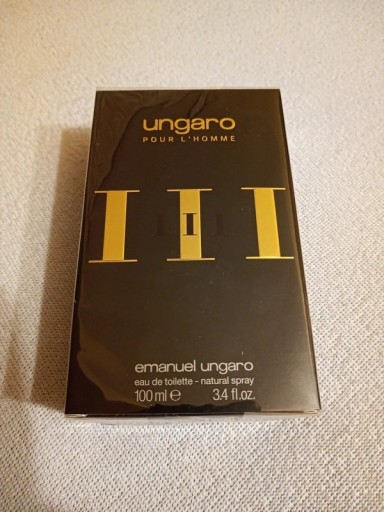 Zdjęcie oferty: Woda toaletowa Emanuel Ungaro L'Homme III 100ml