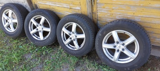 Zdjęcie oferty: Sprzedam alufelgi z oponami letnimi 16"