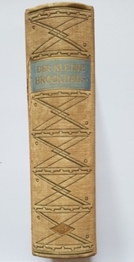 Zdjęcie oferty: Encyklopedia, DER KLEINE BROCKHAUS, wyd.1925r.