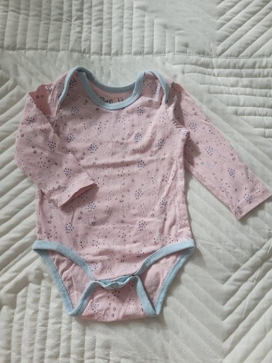 Zdjęcie oferty: Bugs&Hugs baby body pudrowy róż i błekit. Rozm. 68