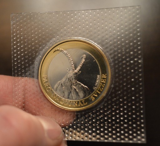 Zdjęcie oferty: 10 franków 2007, bimetal Szwajcaria