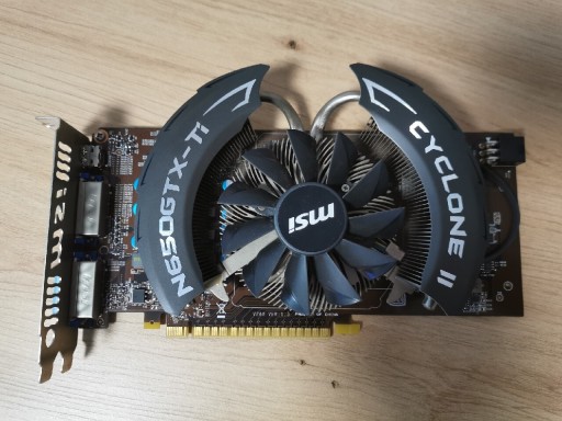 Zdjęcie oferty: Karta Geforce Msi N650GTX TI Cyclone II