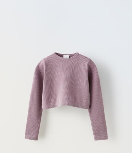 Zdjęcie oferty: ZARA CROP TOP dziewczęcy r. 120 (6-8) NOWY