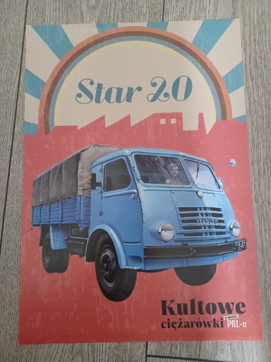 Zdjęcie oferty: Plakaty Kultowe ciężarówki PRL 