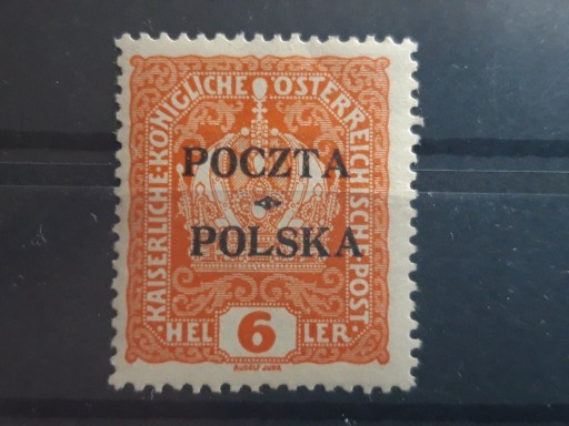 Zdjęcie oferty: Fi 32* ,6 halerzy , F I , krakowskie 1919, gw. PZF