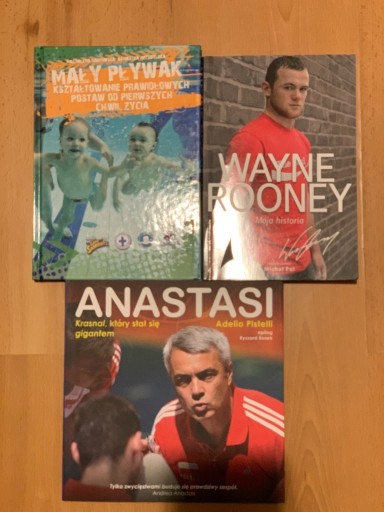 Zdjęcie oferty: Zestaw książek - Mały pływak/Rooney/Anastasi 