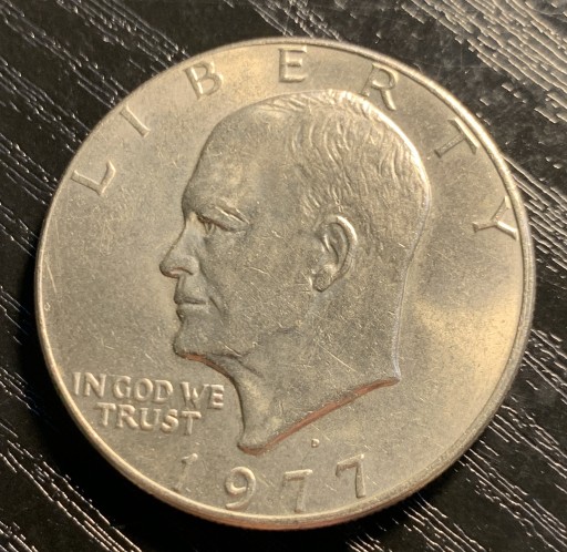 Zdjęcie oferty: USA 1 dolar, 1977 Dolar Eisenhowera